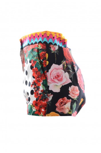 Dolce & Gabbana Shorts Topos y Flores Mujer - FTBTPT GDY14