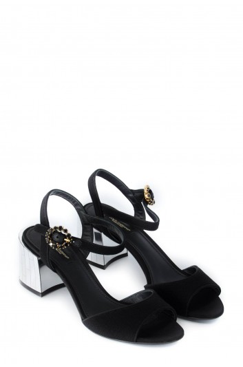 Dolce & Gabbana Keira Mirror Heeled Sandals - CR0807 AK786