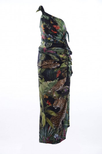 Dolce & Gabbana Women Jungle Long dress - F6I1TT GDU48