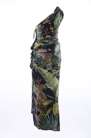 Dolce & Gabbana Vestido Largo Jungla Mujer - F6I1TT GDU48