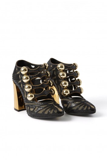 Dolce & Gabbana Women Heeled Snake Shoes - CD1376 A2U57