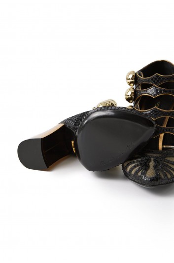 Dolce & Gabbana Women Heeled Snake Shoes - CD1376 A2U57