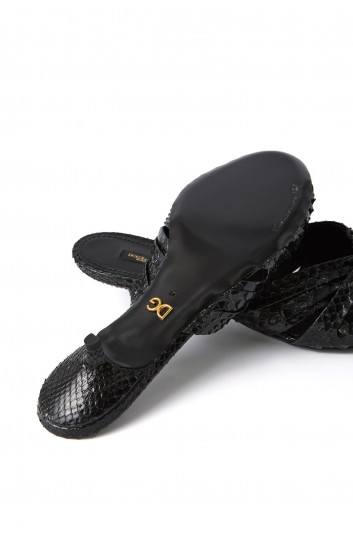 Dolce & Gabbana Women Python Heeled 3cm Sandals - CR1076 A2043