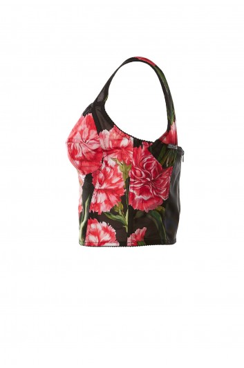 Dolce & Gabbana Women Strapless Flowers Top - F7W98T FSSH2