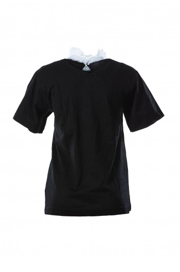 Dolce & Gabbana Women Collar Short Sleeve T-shirt - F8M70Z G7XLR