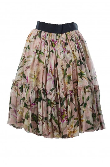 Dolce & Gabbana Women Flowers Skirt - F4BODT HS147