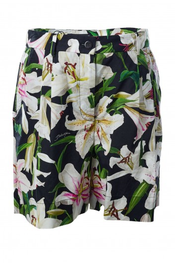 Dolce & Gabbana Women Lilies Shorts - FTAVNT HS5EO