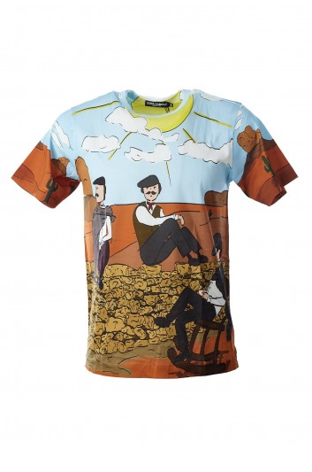 Dolce & Gabbana Men Short Sleeve T-shirt - G8GJ3T FP7UK