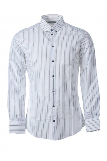 Dolce & Gabbana Men Striped Long Sleeve Shirt - G5EM8T FB5M0