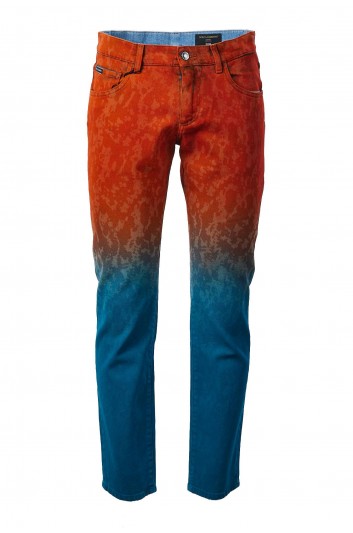 Dolce & Gabbana Men Slim Combined Colour Jeans - GY07CD G8FG3