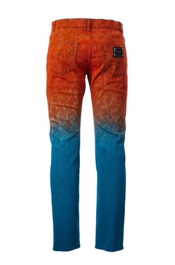 Dolce & Gabbana Men Slim Combined Colour Jeans - GY07CD G8FG3