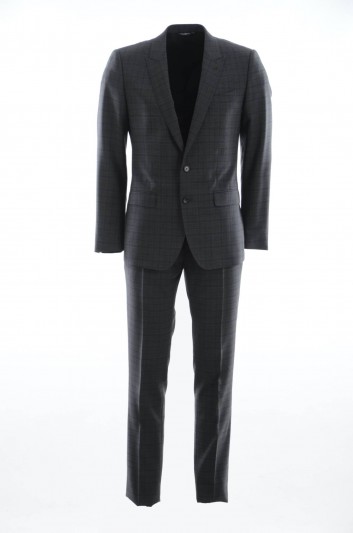 Dolce & Gabbana Men Check Tartan 2 Buttons Suit - GK0RMT FQBBE