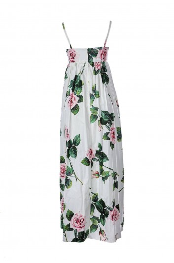 Dolce & Gabbana Vestido Largo Tirantes Flores Mujer - F6H7IT HS5FZ