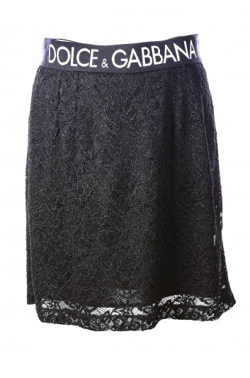 Dolce & Gabbana Women Laced Mini Skirt - F4BSQT HLMCK