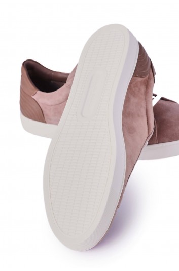 Dolce & Gabbana Men Leather Low-Top Sneakers - CS1494 B5712
