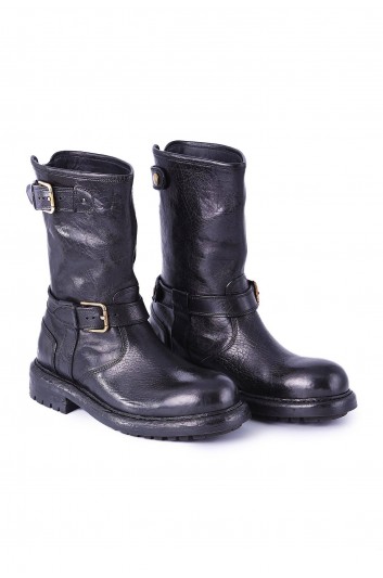 Dolce & Gabbana Men Buckles Boots - A70032 AW352