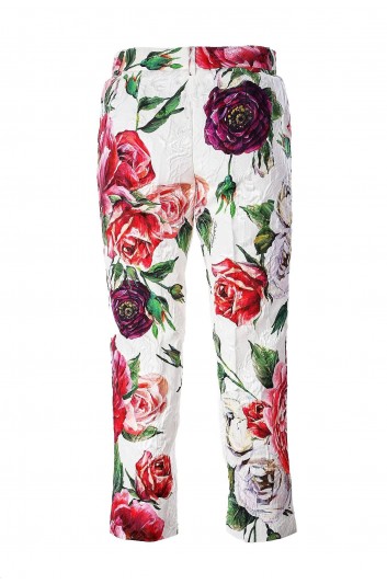 Dolce & Gabbana Women Flowers Trouser - FTAM3T GDJ19