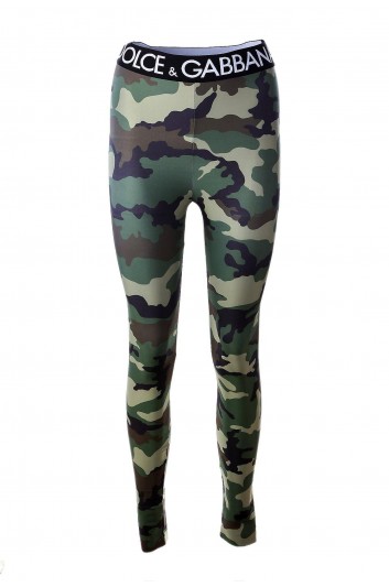 Dolce & Gabbana Women Camouflage Leggings - FTB5TT FSG0U