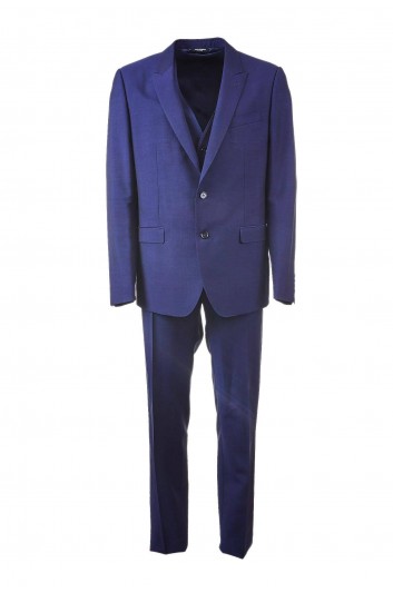 Dolce & Gabbana Men 3 Pieces 2 Buttons Suit - GK3XMT FU3PU