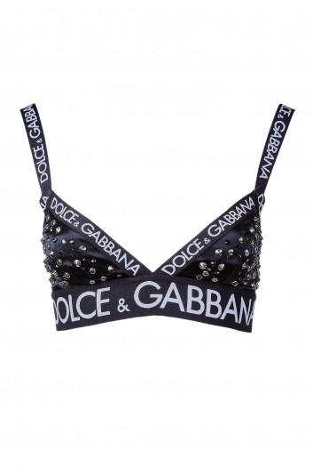 Dolce & Gabbana Sujetador Sport Aplicaciones Mujer - O1B99T ONL78