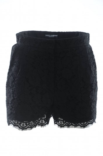 Dolce & Gabbana Women Laced Shorts - FTAG8T HLMHW